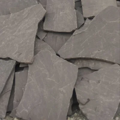 سنگ ورقه ای لاشه قهوه ای سوخته