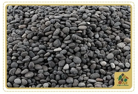 ویژگی قلوه سنگ مشکی برای محوطه سازی