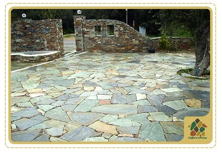 سنگ لاشه ورقه ای سبز