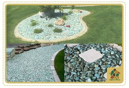 قیمت قلوه سنگ سبز برای کف حیاط چقدر است