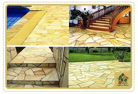 قیمت سنگ ورقه ای زرد