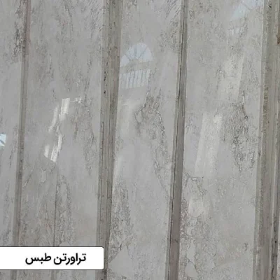نمونه کار سنگ تراورتن طبس قبل از اجرا